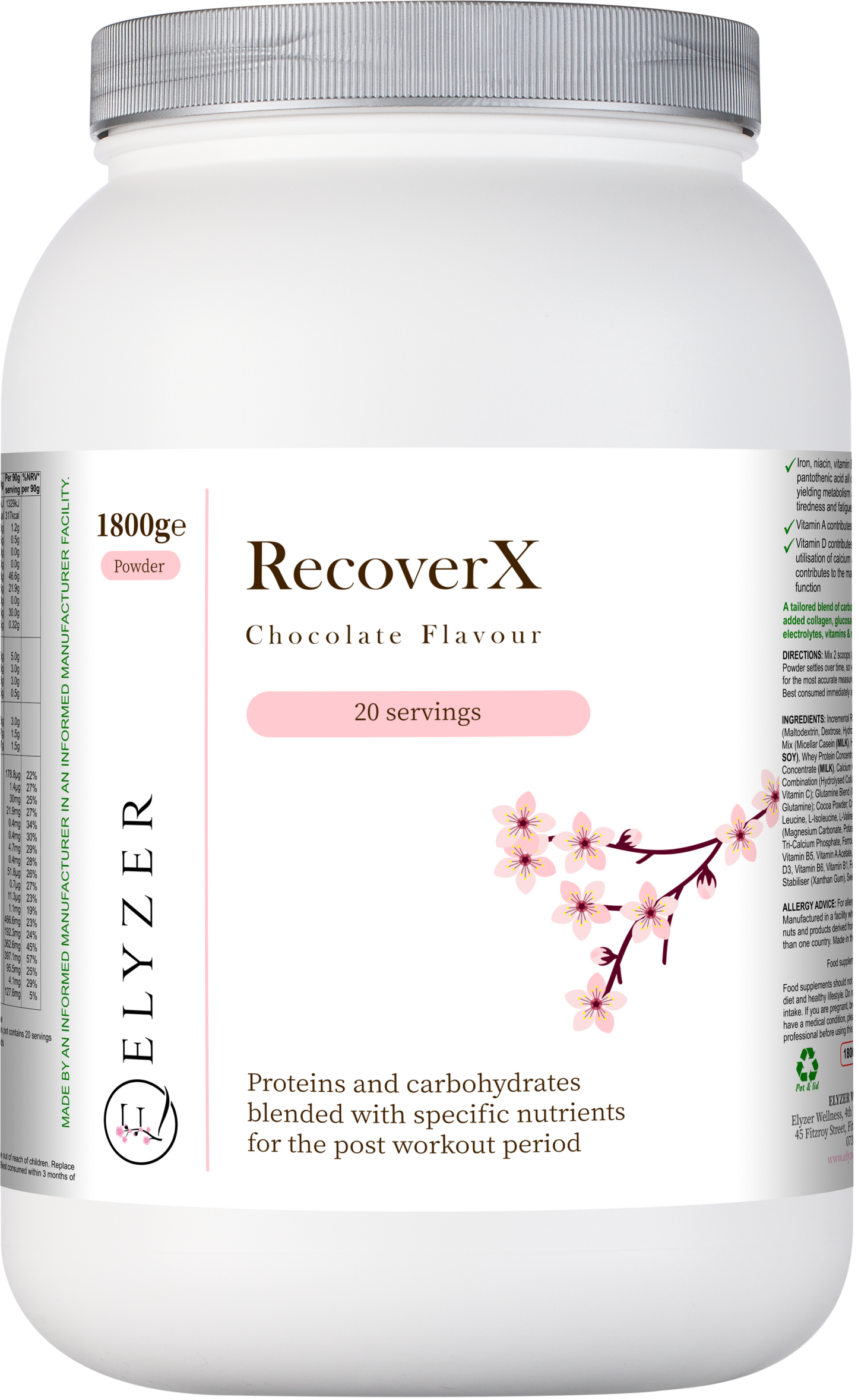 RecoverX - Recovery Formula