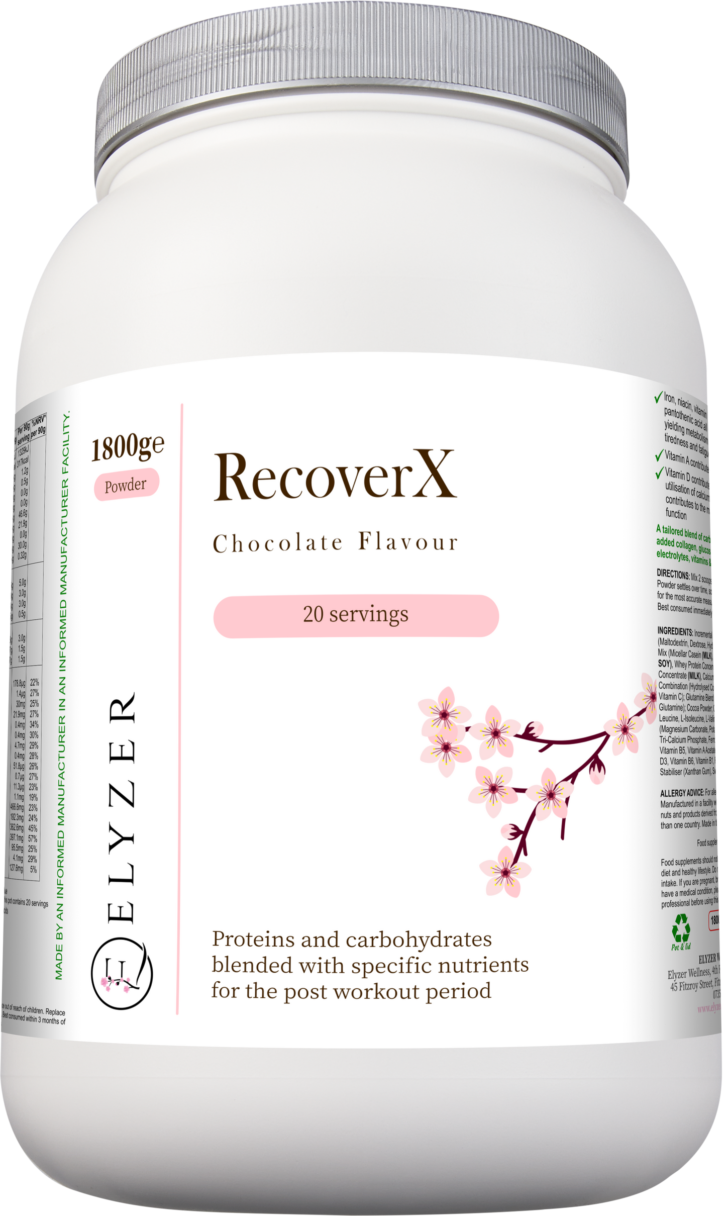 RecoverX - Recovery Formula