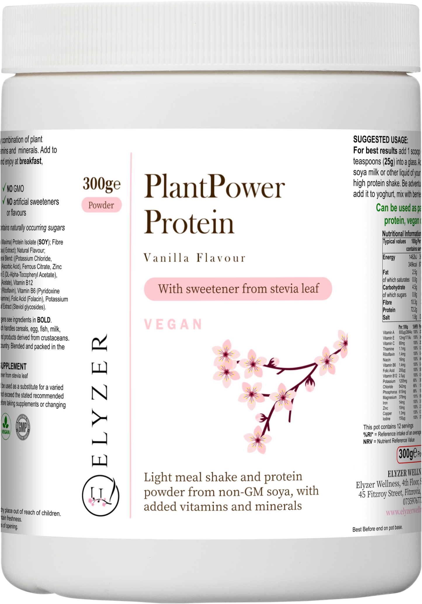 PlantPower Protein Vanilla